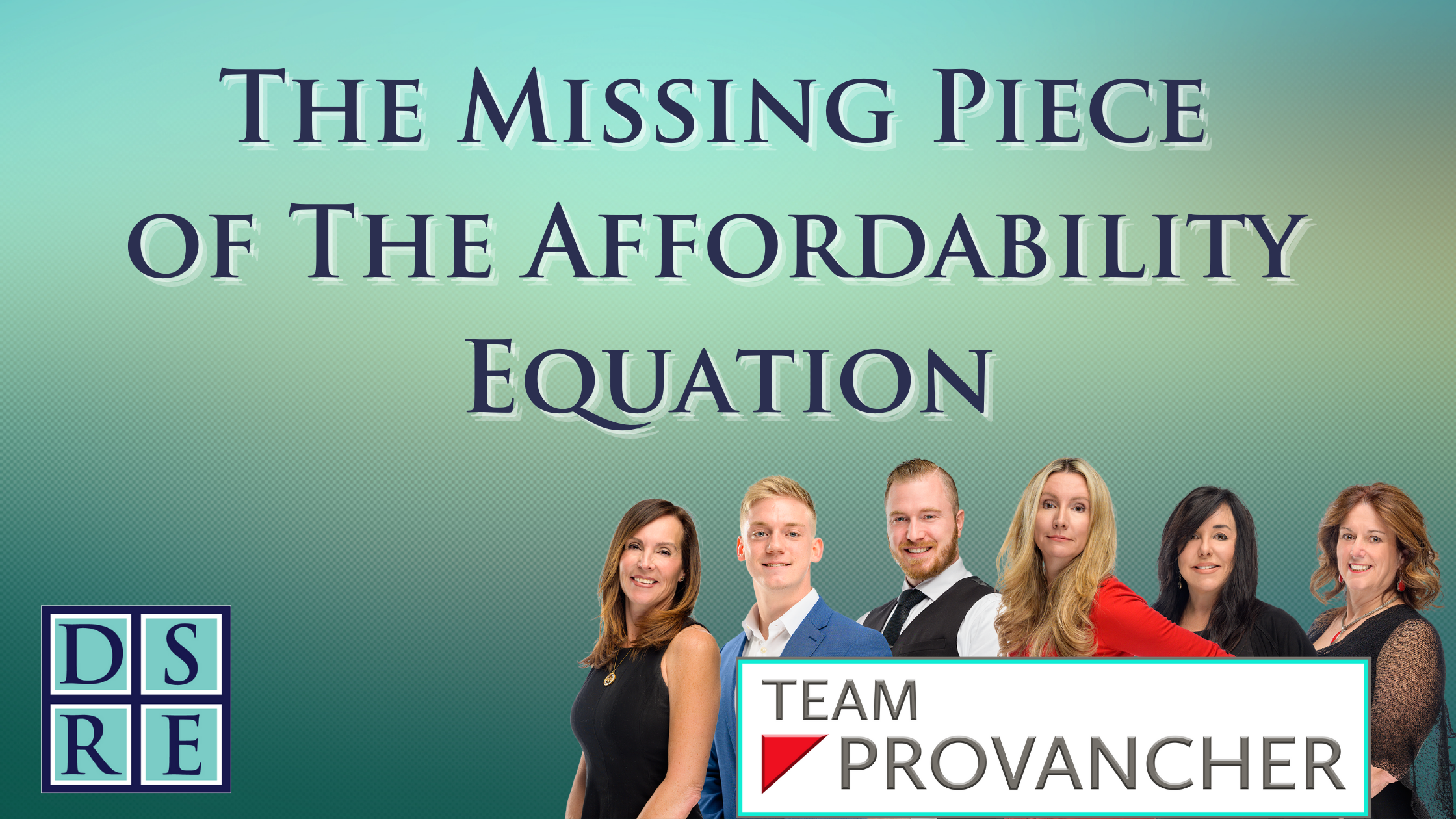 The Missing Piece of The Affordability Equation